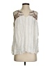One September 100% Rayon White Sleeveless Blouse Size S - photo 1