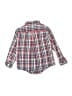 Janie and Jack 100% Cotton Plaid Red Long Sleeve Button-Down Shirt Size 3 - photo 2