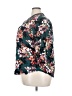 Torrid 100% Rayon Floral Teal 3/4 Sleeve Blouse Size 3X Plus (3) - photo 5