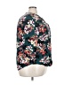 Torrid 100% Rayon Floral Teal 3/4 Sleeve Blouse Size 3X Plus (3) - photo 4