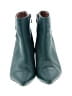 Nordstrom 100% Leather Teal Ankle Boots Size 8 1/2 - photo 2