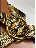 Chloé 100% Leather Gold Yellow Embossed Sandals Size EU 40 - photo 4