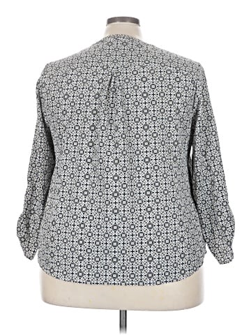Notations 3/4 Sleeve Blouse (view 2)