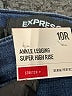 Express Hearts Blue Jeans Size 10 - photo 9