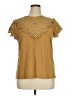 J.Crew Gold Short Sleeve Top Size XL - photo 1
