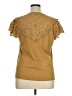 J.Crew Gold Short Sleeve Top Size XL - photo 2