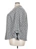 Notations Print Gray 3/4 Sleeve Blouse Size 3X - photo 5