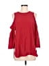 Tibi 100% Silk Red 3/4 Sleeve Top Size 8 - photo 1