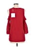 Tibi 100% Silk Red 3/4 Sleeve Top Size 8 - photo 2