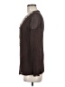 Assorted Brands 100% Silk Brown Long Sleeve Silk Top Size M - photo 5