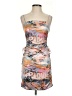 Guess Print Tan Cocktail Dress Size 2 - photo 1