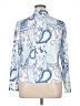 X by Gottex Paisley Blue Cardigan Size XL - photo 2