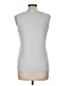 Laura Ashley 100% Polyester Silver Sleeveless Top Size M - photo 2
