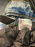 Divided by H&M Stripes Blue Jeans Size 4 - photo 8