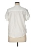 J.Crew White Short Sleeve Blouse Size XL - photo 2