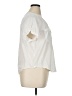 J.Crew White Short Sleeve Blouse Size XL - photo 4