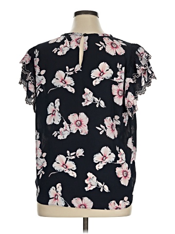 Ann Taylor Short Sleeve Blouse (view 2)