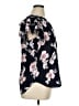 Ann Taylor 100% Polyester Black Short Sleeve Blouse Size XL - photo 4