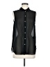 H&M 100% Polyester Black Sleeveless Blouse Size 6 - photo 1