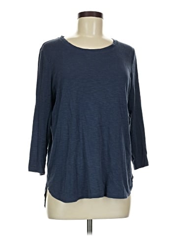 KIRKLAND Signature 3/4 Sleeve T-Shirt (view 1)