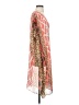 Nic + Zoe 100% Polyester Orange Kimono Size Sm - Med - photo 4