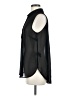 H&M 100% Polyester Black Sleeveless Blouse Size 6 - photo 5
