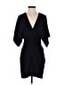 IRO 100% Polyester Solid Black Cocktail Dress Size 36 waist - photo 1
