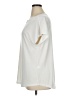Chico's Ivory Short Sleeve T-Shirt Size XL (3) - photo 5