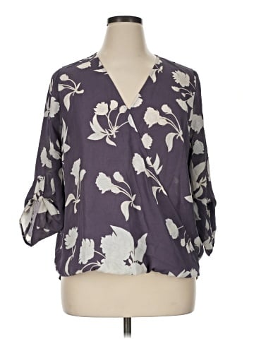 West Kei 3/4 Sleeve Blouse (view 1)
