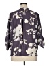 West Kei 100% Polyester Purple 3/4 Sleeve Blouse Size XL - photo 2