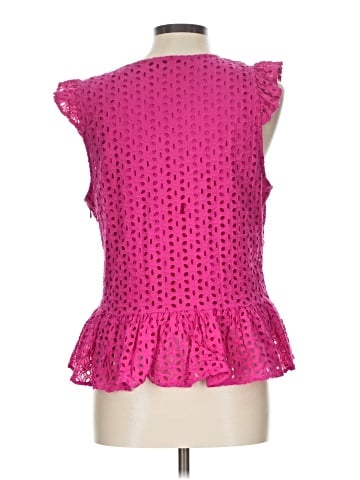 INC International Concepts Short Sleeve Blouse (view 2)
