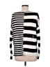 Aqua Stripes Silver Pullover Sweater Size M - photo 2