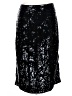 Gap 100% Polyester Black Formal Skirt Size XXL - photo 1