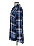 Talbots Outlet 100% Viscose Plaid Blue Long Sleeve Button-Down Shirt Size M - photo 5