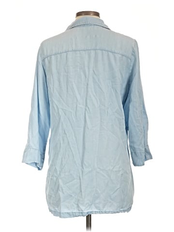 Hope & Harlow 3/4 Sleeve Button-Down Shirt (view 2)