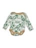 Star Wars Print Green Long Sleeve Onesie Size 6-9 mo - photo 1