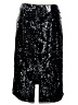 Gap 100% Polyester Black Formal Skirt Size XXL - photo 2