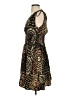 Cupshe Paisley Brown Cocktail Dress Size 3 - photo 5