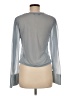 Zara Gray Long Sleeve Top Size M - photo 2