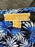 MICHAEL Michael Kors Print Blue Cocktail Dress Size M - photo 7