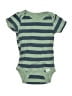 Gerber Stripes Green Short Sleeve Onesie Size 0-3 mo - photo 1