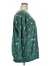 Torrid Print Teal Pullover Sweater Size 3X Plus (3) - photo 4