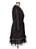 Max Studio 100% Polyester Paisley Black Cocktail Dress Size M - photo 4