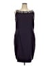 Connected Apparel Purple Cocktail Dress Size 18 - photo 1
