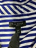 Talbots Stripes Blue 3/4 Sleeve Button-Down Shirt Size 2X - photo 7