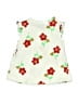 Carter's 100% Cotton Ivory Dress 0-3 MO / 3 MO - photo 1