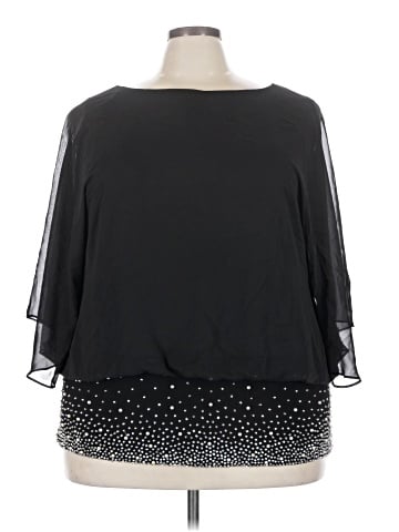 MSK 3/4 Sleeve Blouse (view 1)