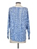 Sans Souci Tweed Blue Pullover Sweater Size S - photo 2