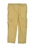 OshKosh B'gosh Solid Yellow Tan Cargo Pants Size 3T - photo 2