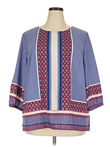Talbots 3/4 Sleeve Blouse (view 1)